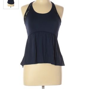 Gilly Hicks navy blue sports tank size large